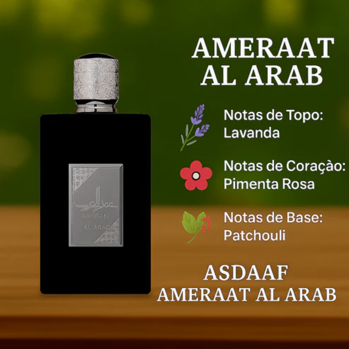 Asdaaf Ameer Al Arab Eau de Parfum 100ml Masculino