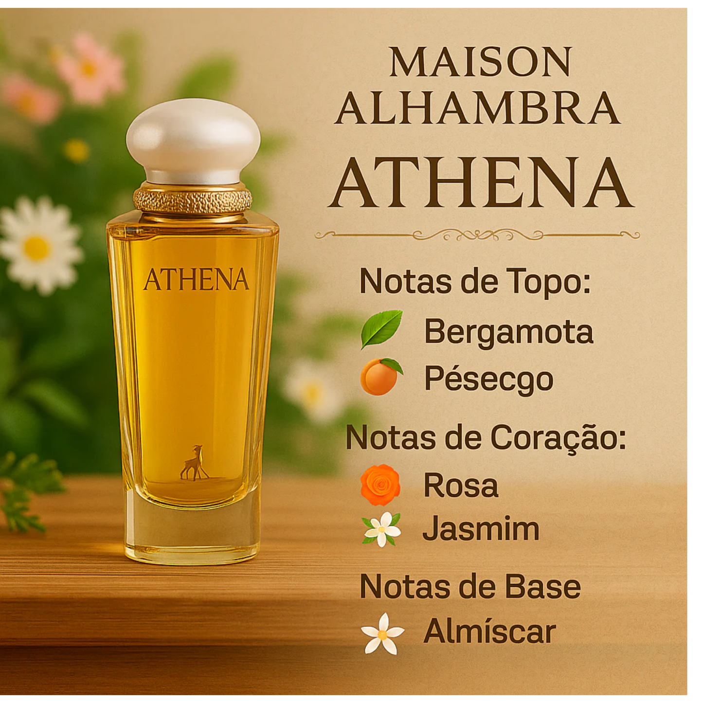 Maison Alhambra Athena Eau de Parfum 100ml Feminino