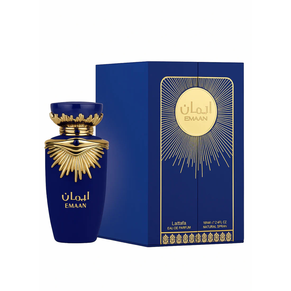 Kit Lattafa Emaan 100ml + Creme Hidratante The Way 200ml