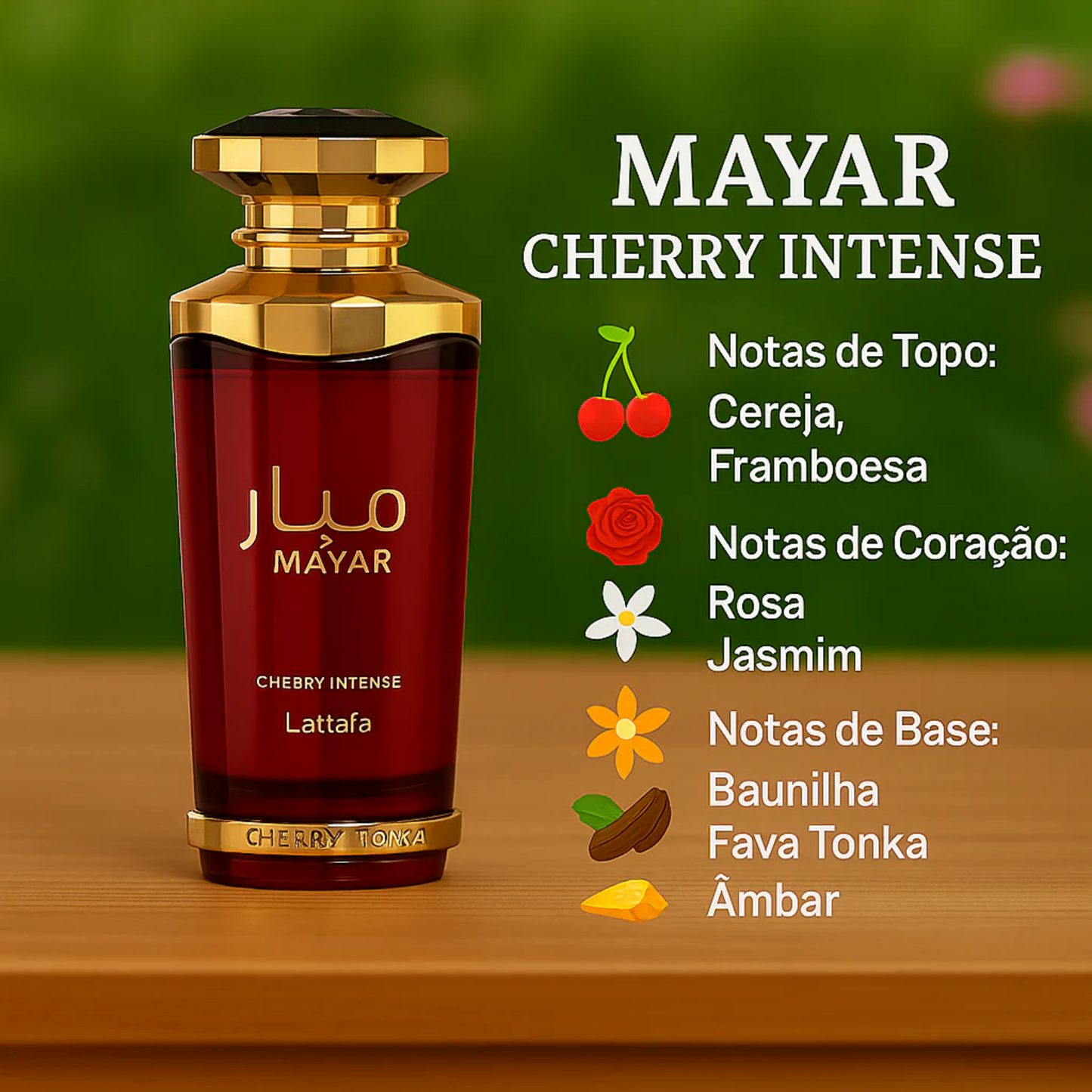 Lattafa Mayar Cherry Intense Eau de Parfum 100ml Feminino