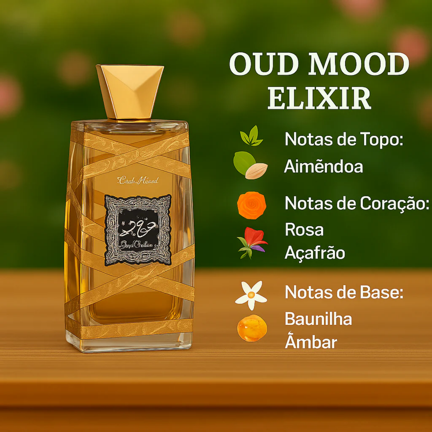 Lattafa Oud Mood Elixir Eau de Parfum 100ml Unissex
