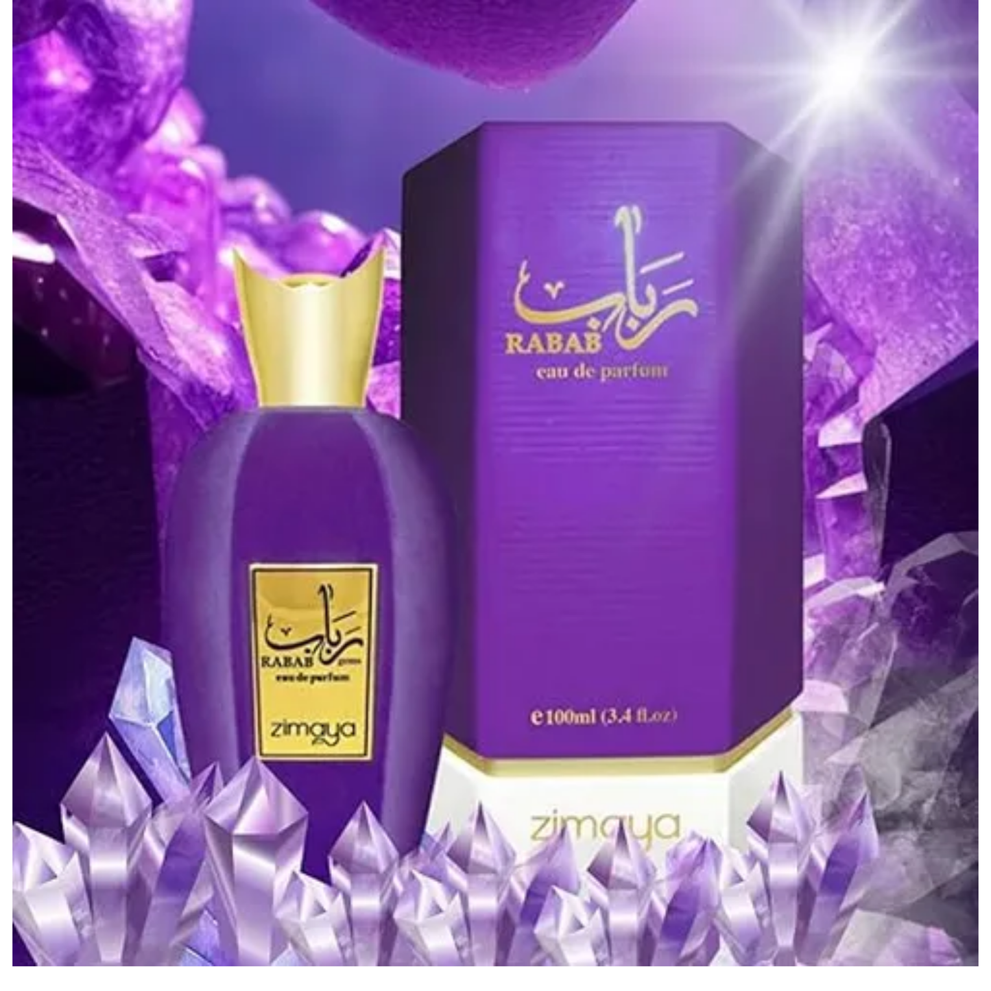 Zimaya Rabab Gems Eau de Parfum 100ml Unissex