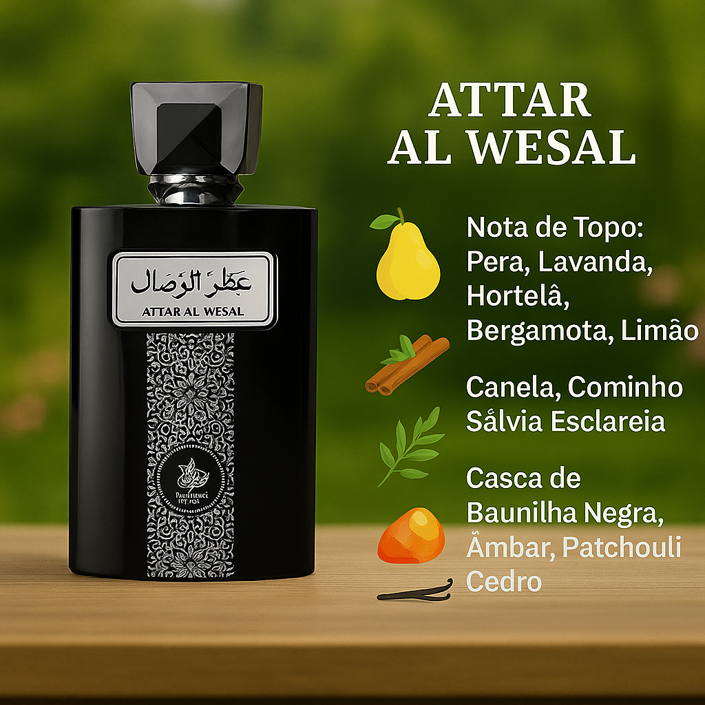 Al Wataniah Attar Al Wesal Eau de Parfum 100ml Masculino