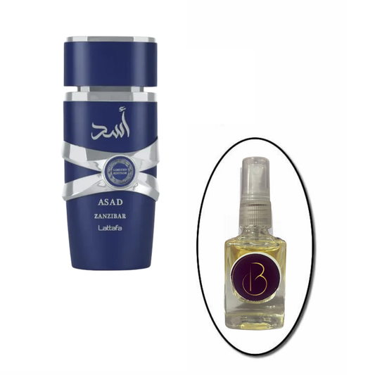 Lattafa Asad Zanzibar Limited Edition Decant 10ml