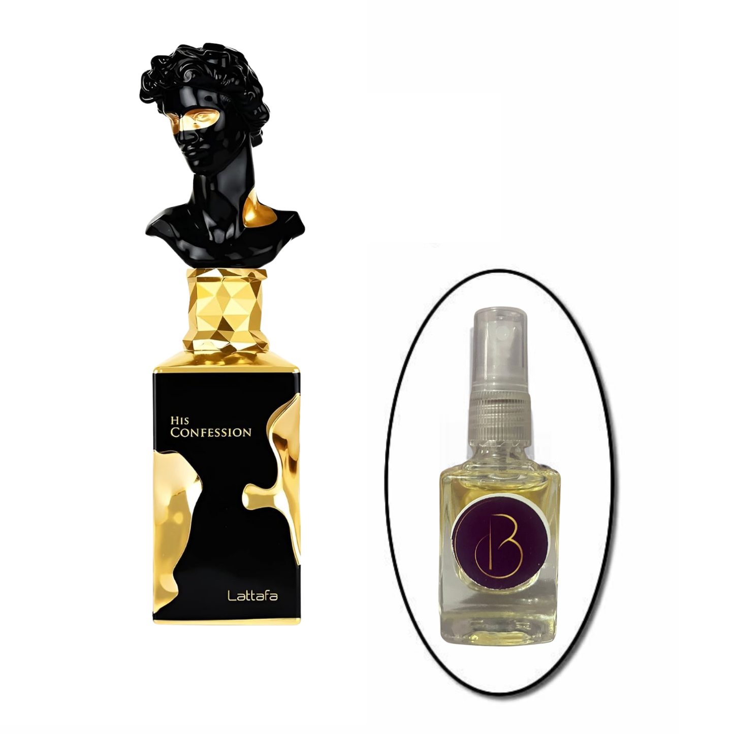 Lattafa His Confession Decant 10ml