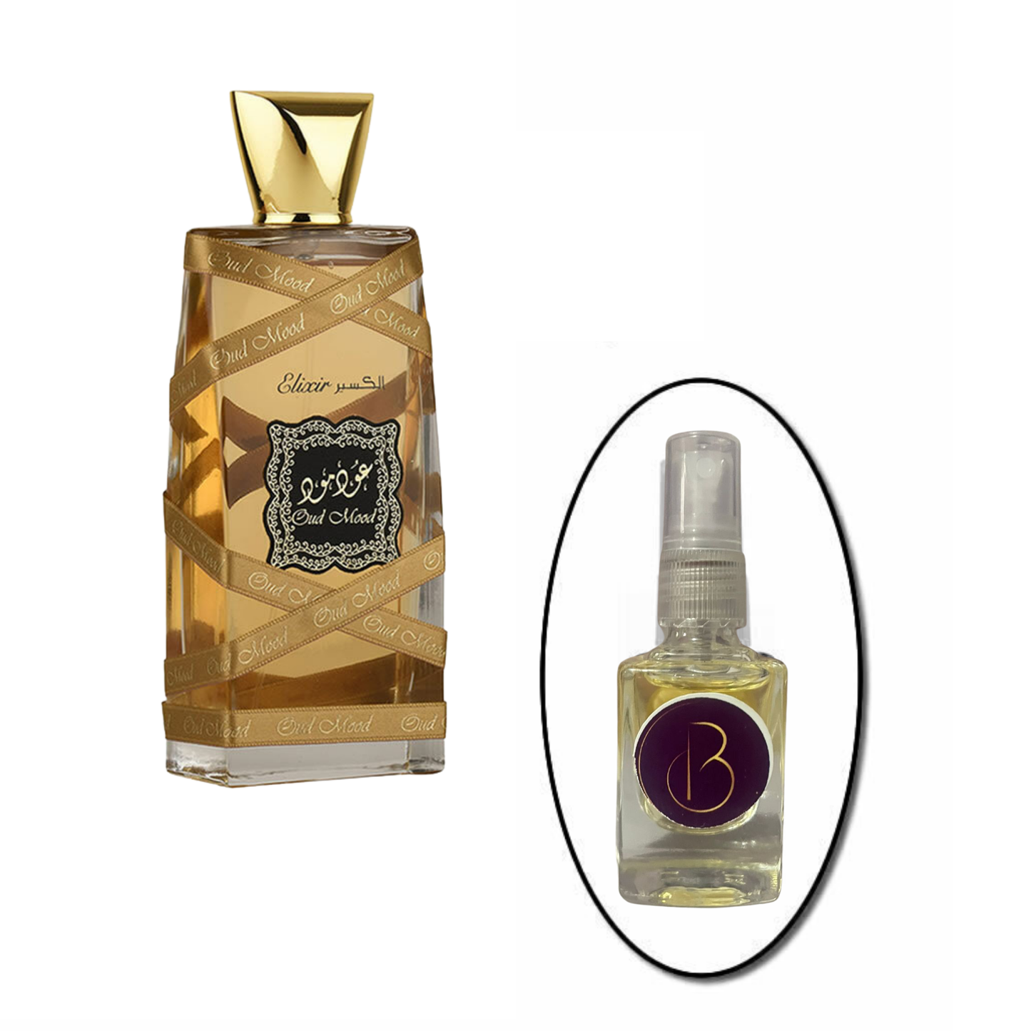 Lattafa Oud Mood Elixir Decant 10ml