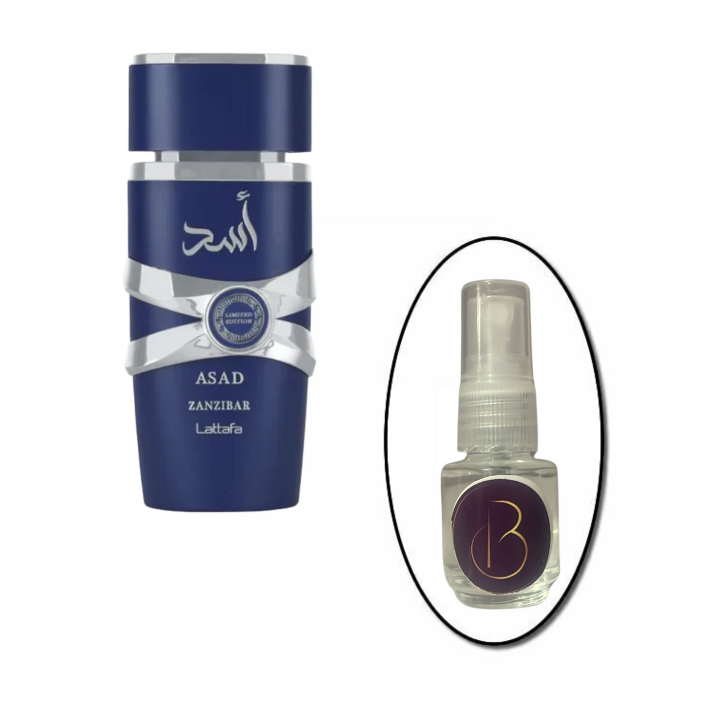 Lattafa Asad Zanzibar Limited Edition Decant 5ml