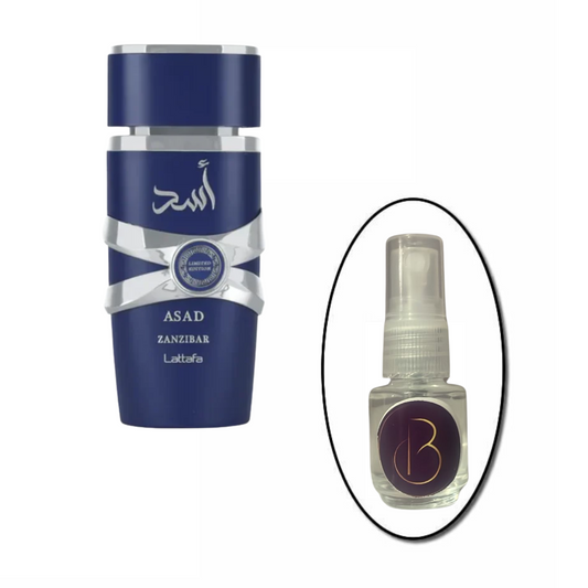 Lattafa Asad Zanzibar Limited Edition Decant 5ml