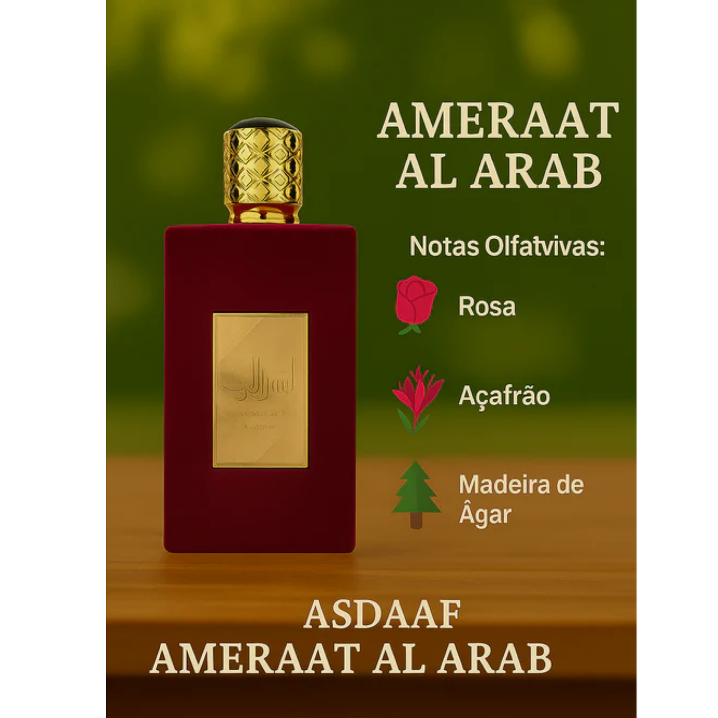 Asdaaf Ameerat Al Arab Eau de Parfum 100ml Feminino