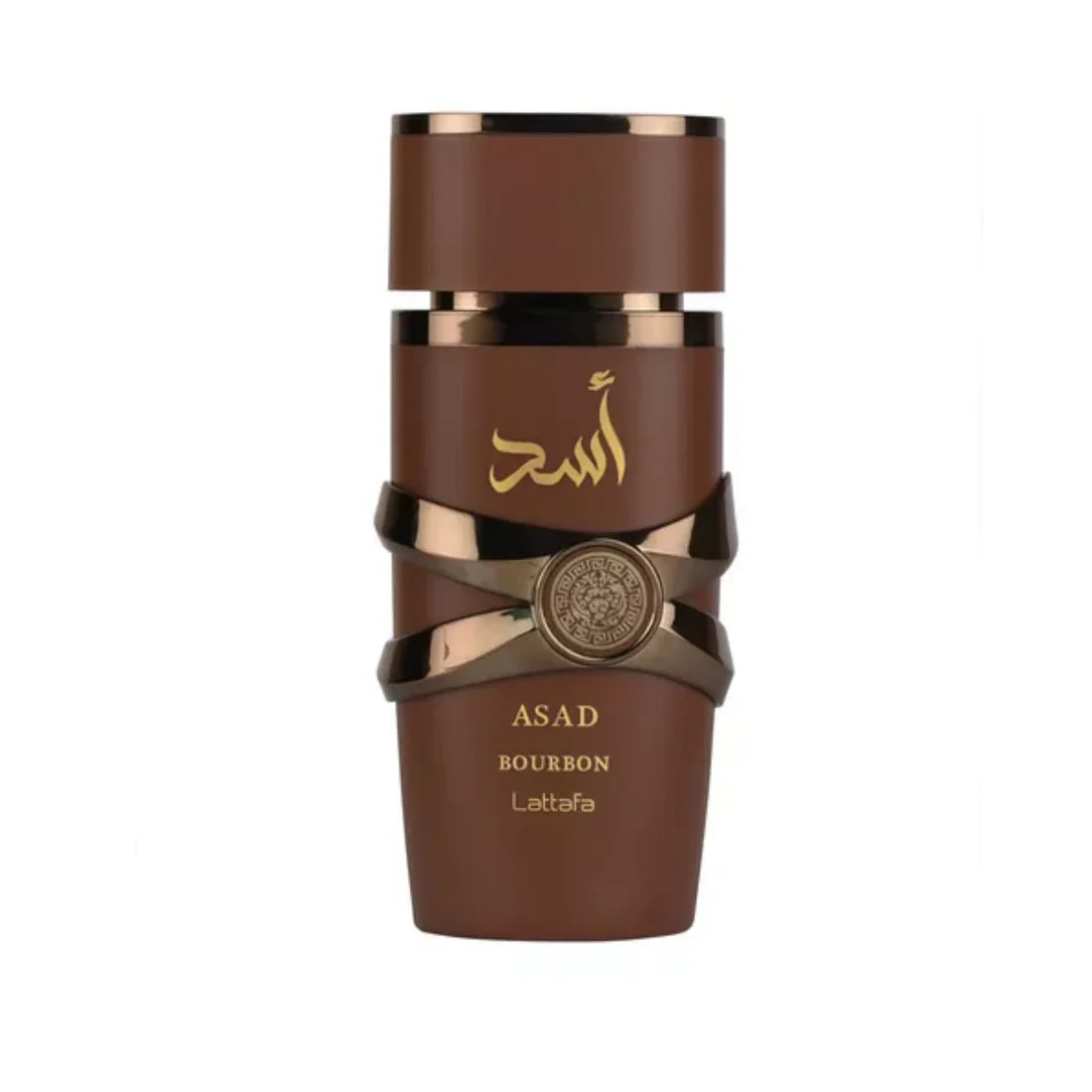 Kit Lattafa Asad Bourbon 100ml + Creme Hidratante Asad Bourbon 200ml