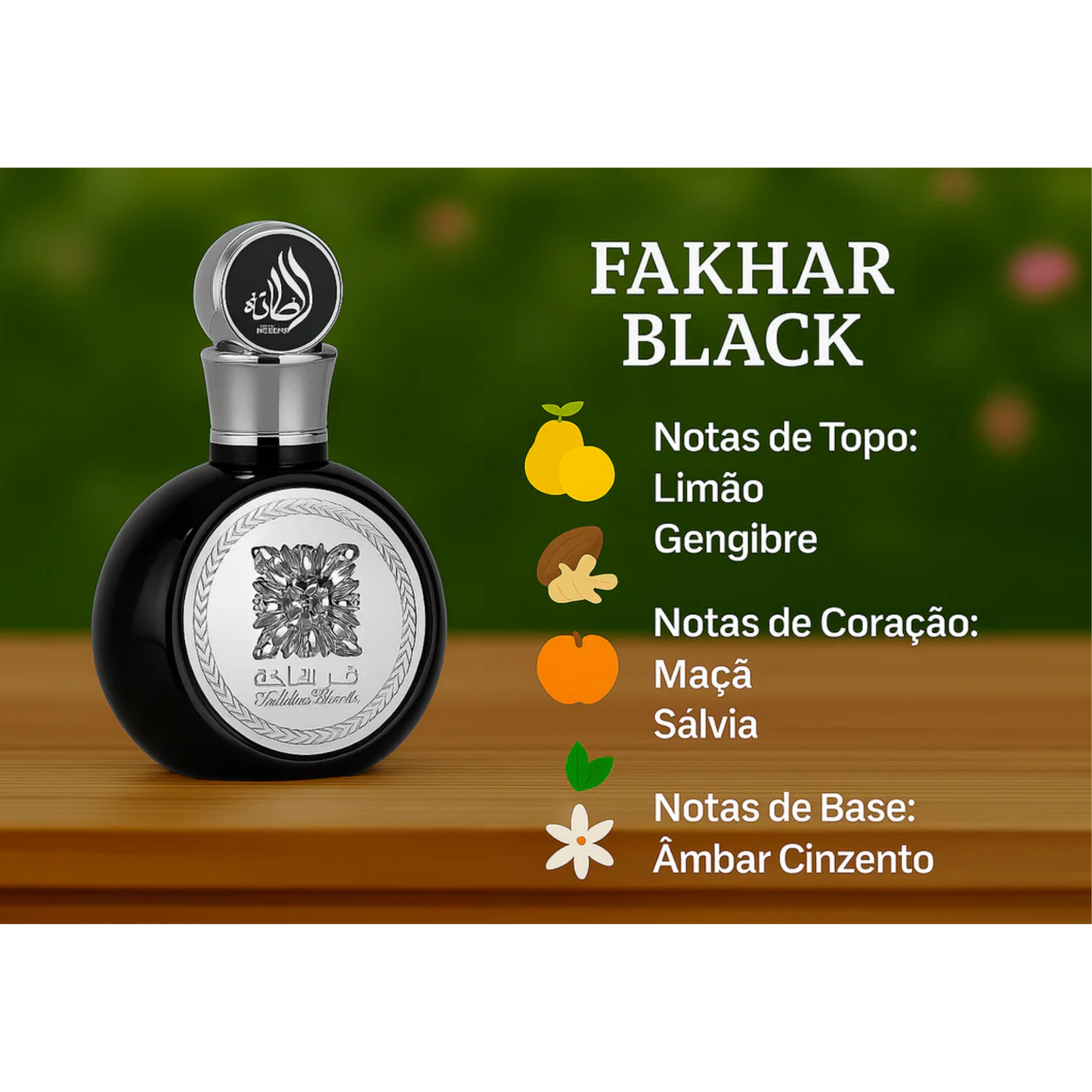 Lattafa Fakhar Black Eau de Parfum 100ml Masculino