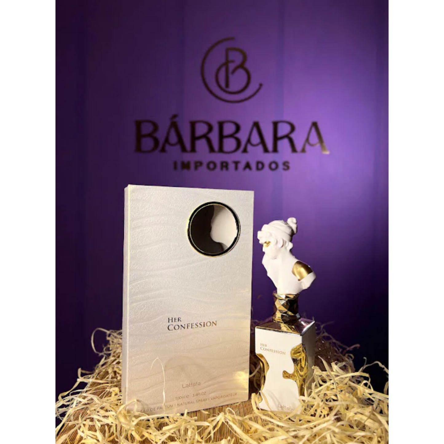 Lattafa Her Confession Eau de Parfum 100ml Feminino
