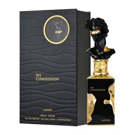 Lattafa His Confession Eau de Parfum 100ml Masculino