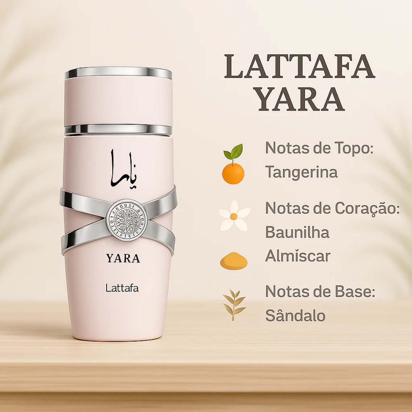 Lattafa Yara Eau de Parfum 100ml Feminino