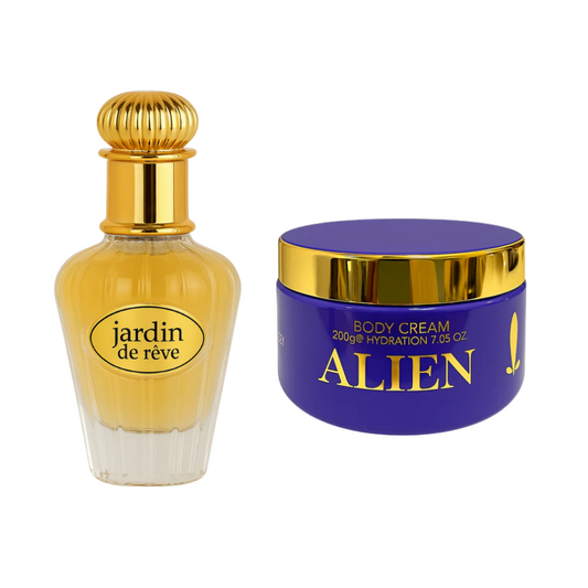 Kit Maison Alhambra Jardin de Rêve 100ml + Pasta Hidratante Alien 200g