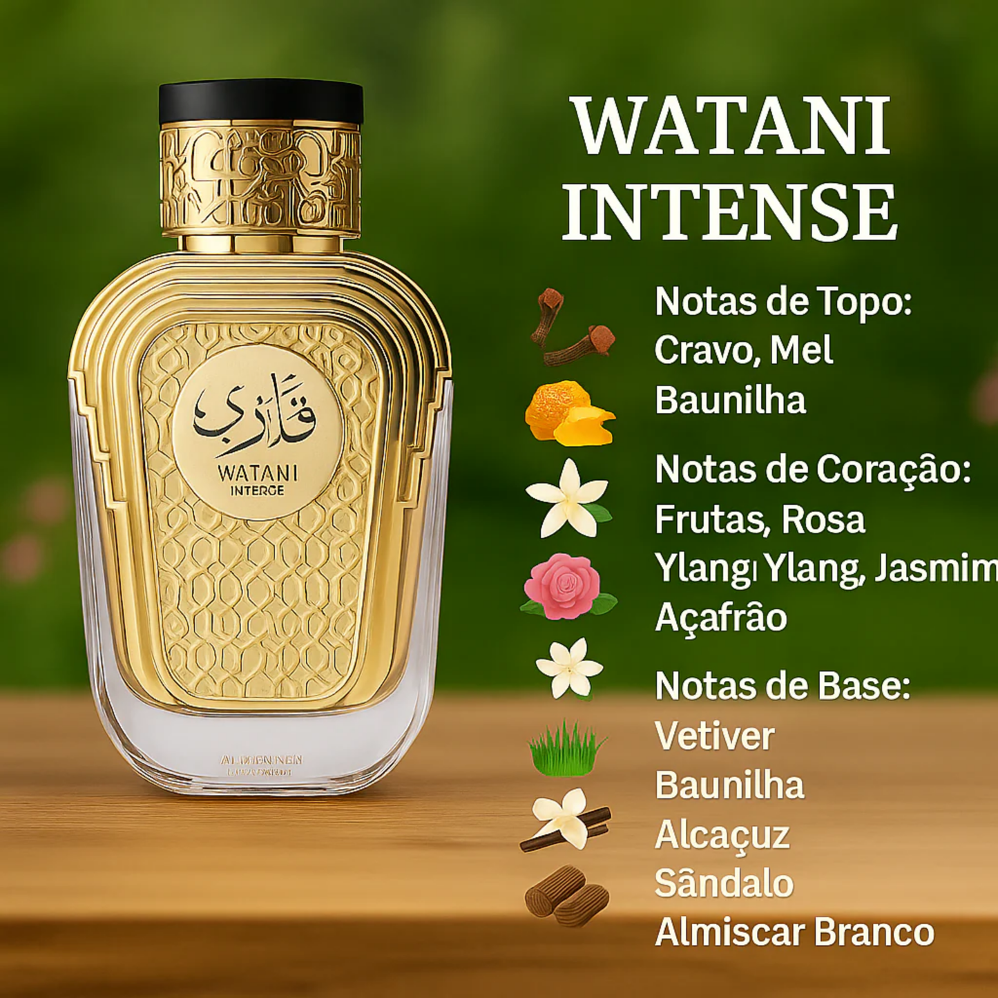 Al Wataniah Watani Intense Eau de Parfum 100ml Unissex