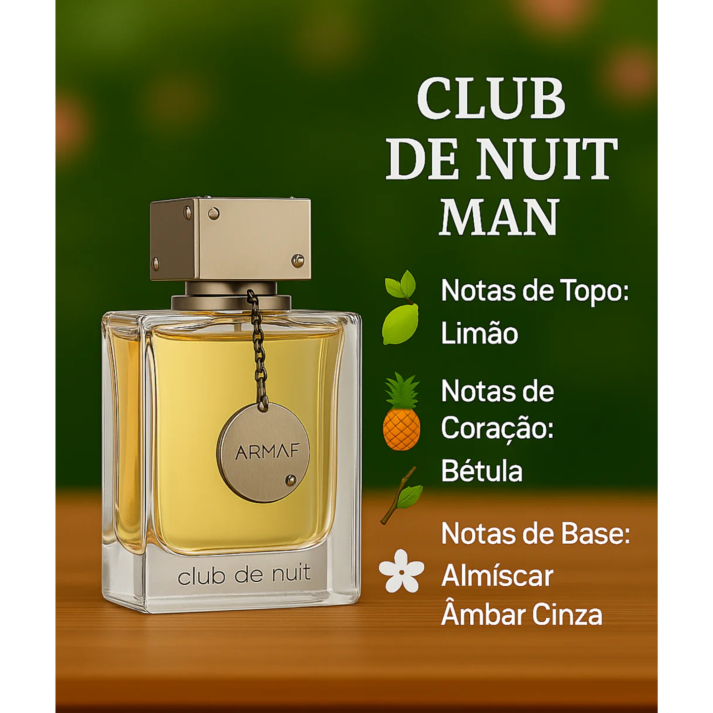 Armaf Club de Nuit Man Eau de Toilette 100ml Masculino