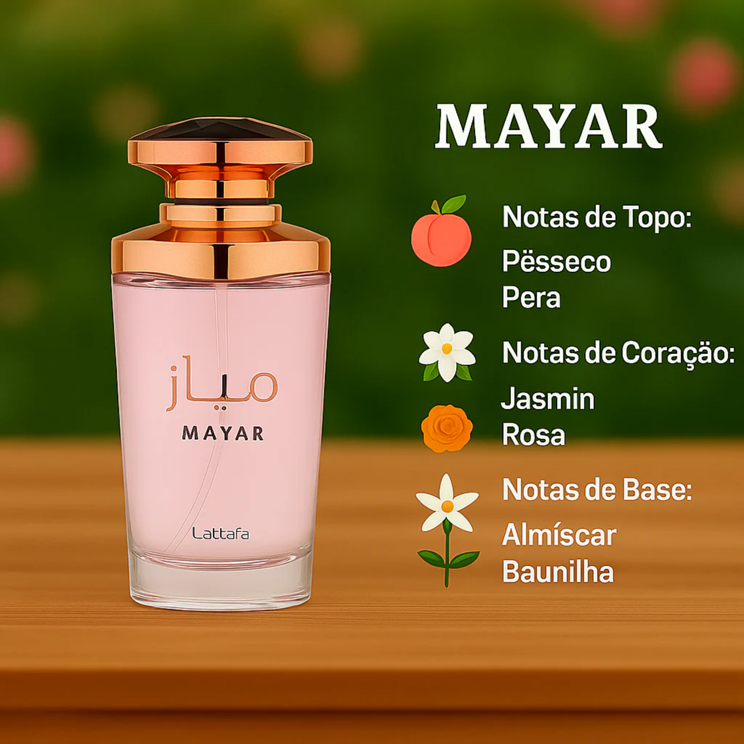 Lattafa Mayar Eau de Parfum 100ml Feminino