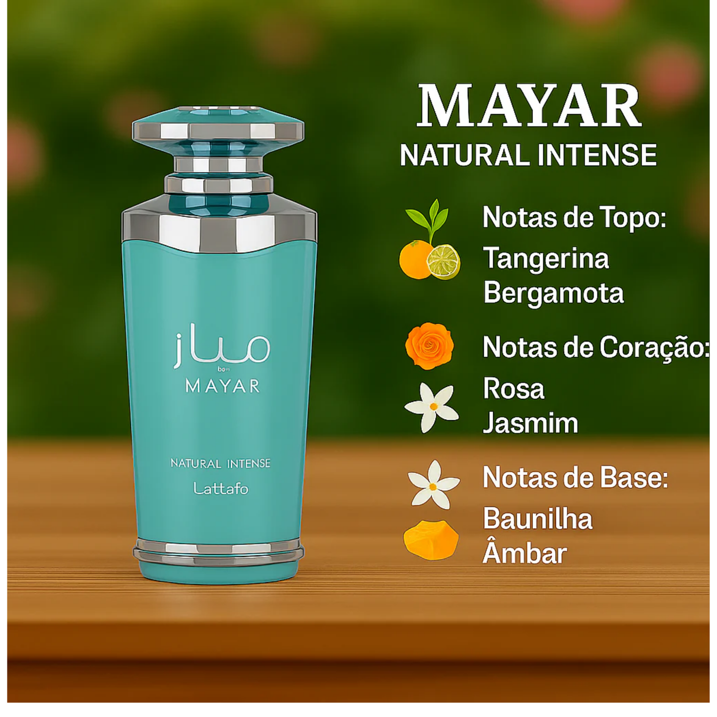 Lattafa Mayar Natural Intense Eau de Parfum 100ml Feminino