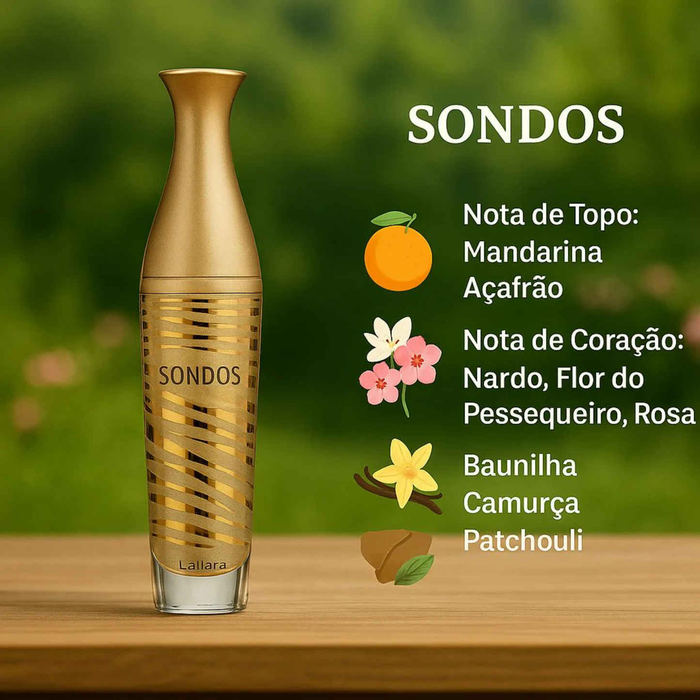 Lattafa Sondos Eau de Parfum 100ml Unissex