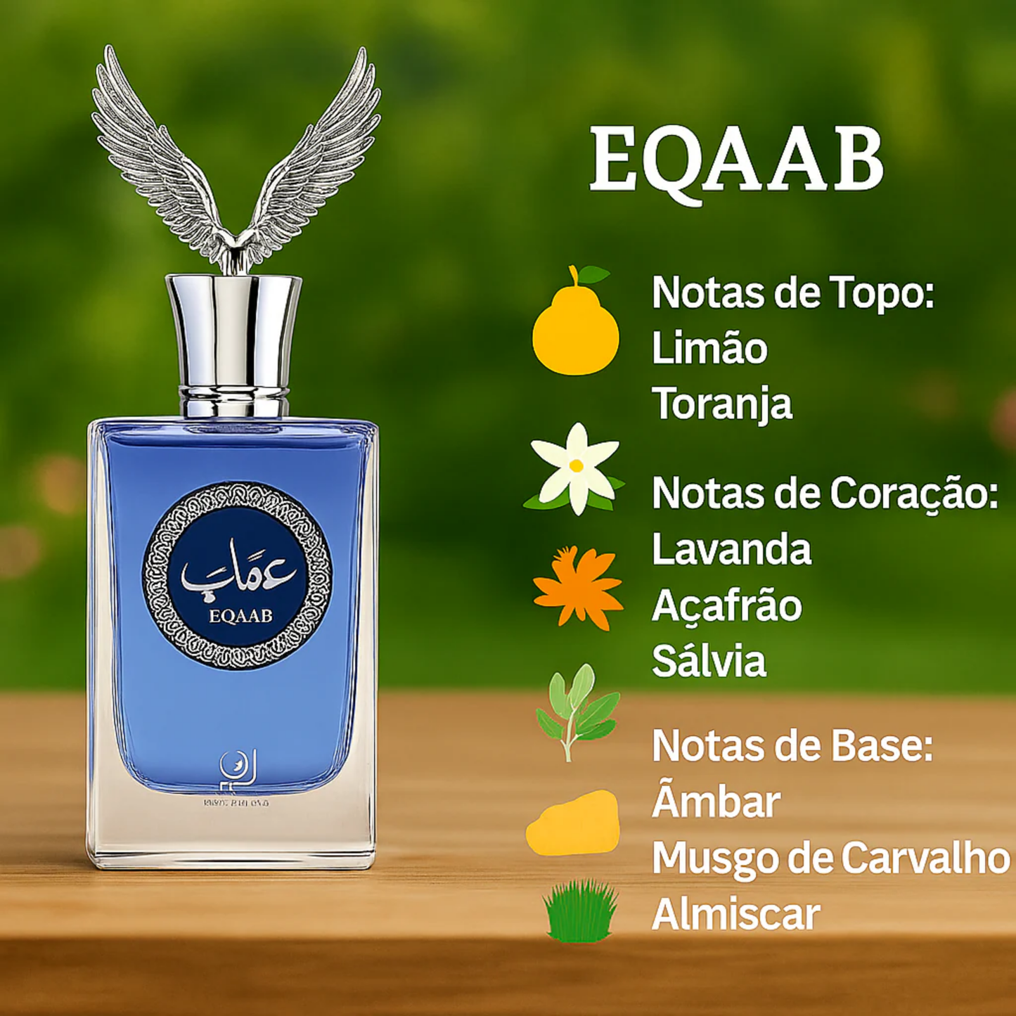 Al Wataniah Eqaab Eau de Parfum 100ml Masculino