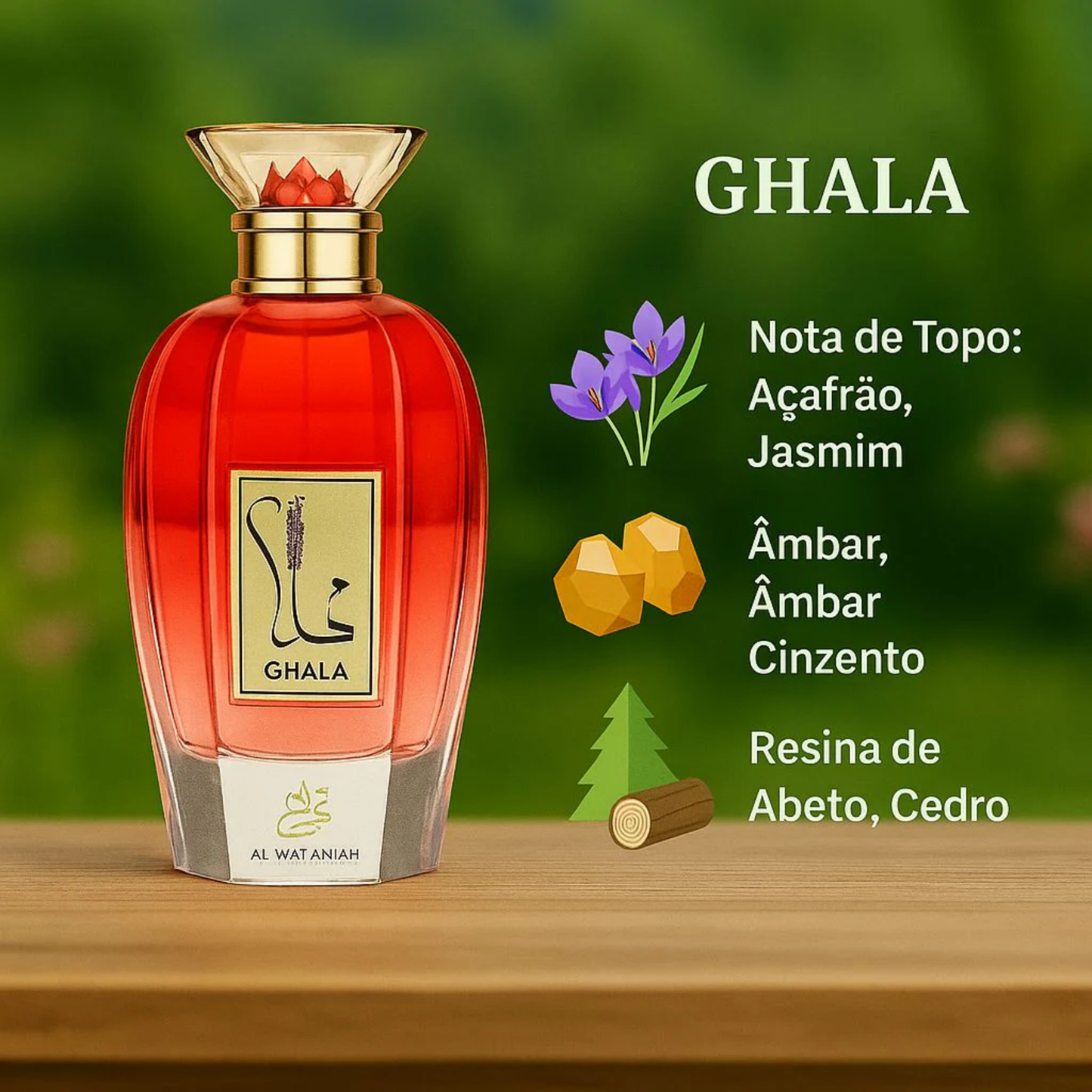 Al Wataniah Ghala Eau de Parfum 100ml Feminino