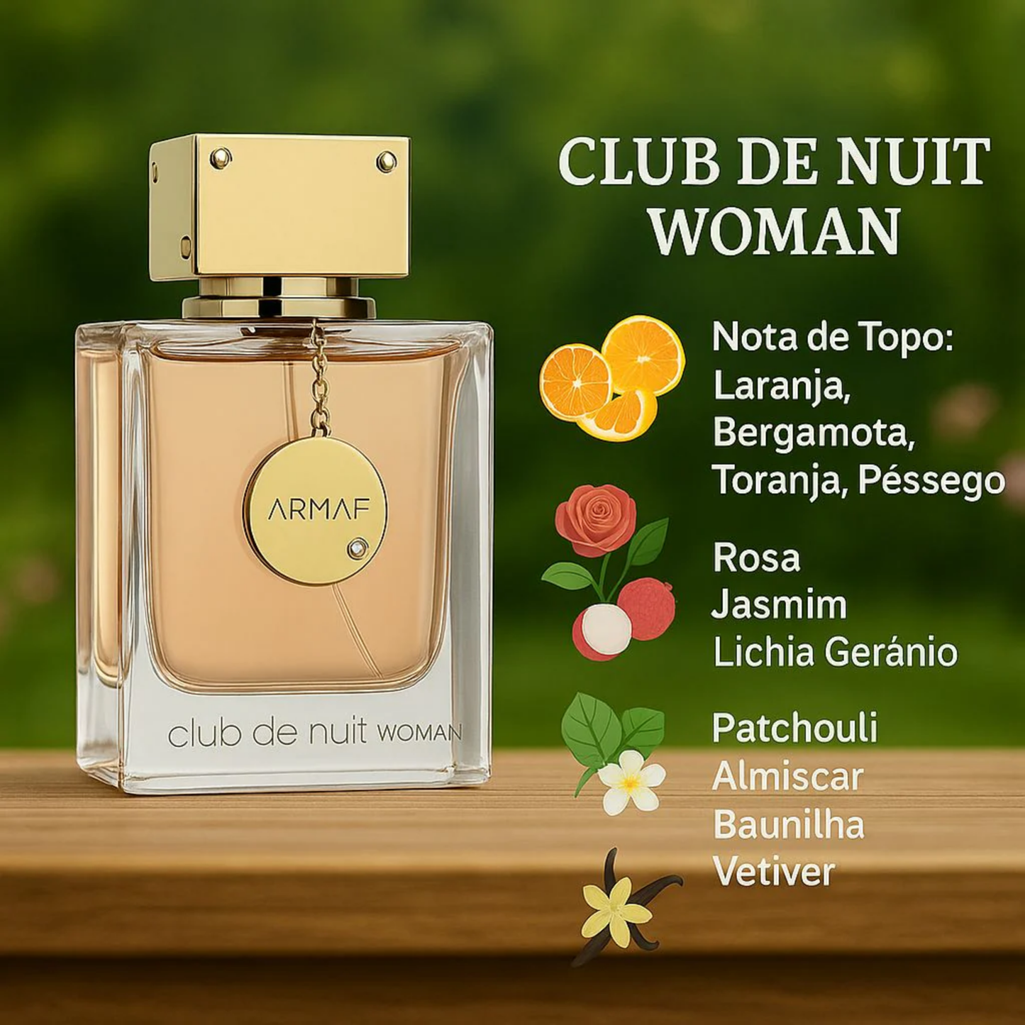 Armaf Club de Nuit Woman Eau de Parfum 105ml Feminino