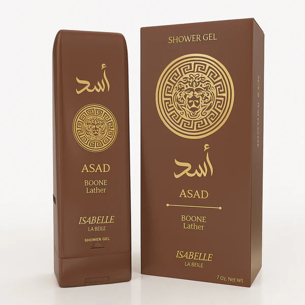 Kit Lattafa Asad Bourbon 100ml + Creme Hidratante Asad Bourbon 200ml