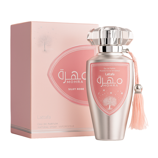 Lattafa Mohra Silky Rose Eau de Parfum 100ml Feminino
