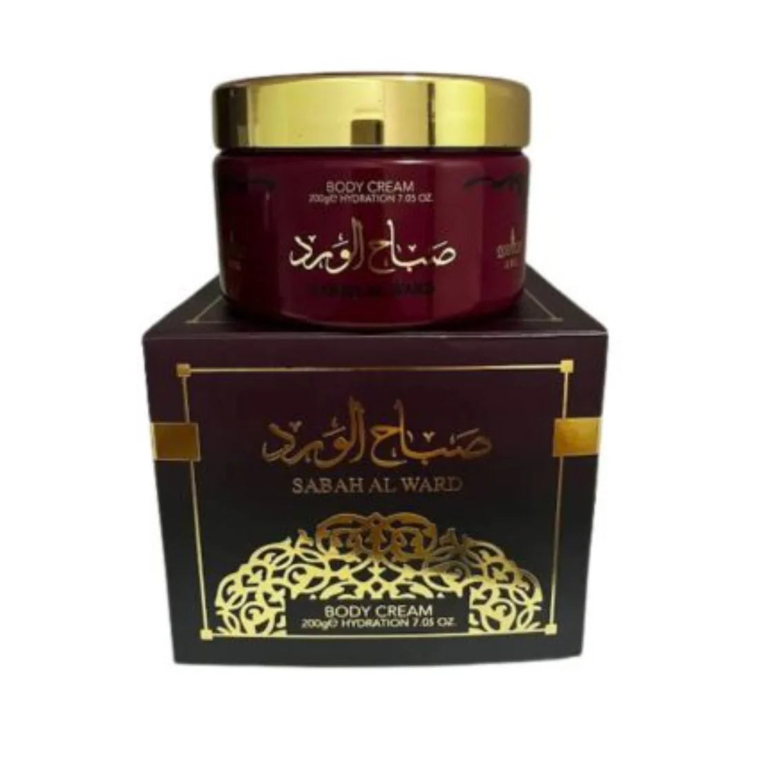 Kit Sabah Al Ward 100ml + Pasta Hidratante Sabah 200g