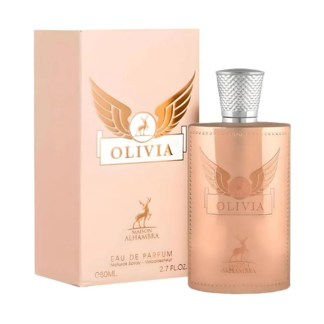 Kit Maison Alhambra Olivia 100ml + Creme Hidratante Olympée 200ml